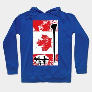 Scaffolders Canadian Flag Hoodie